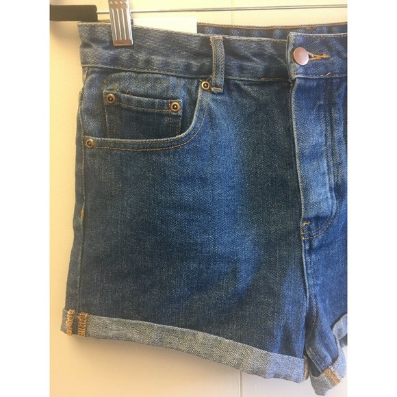Forever 21 High Rise Denim Shorts NWT Size 28 NEW - Picture 4 of 11